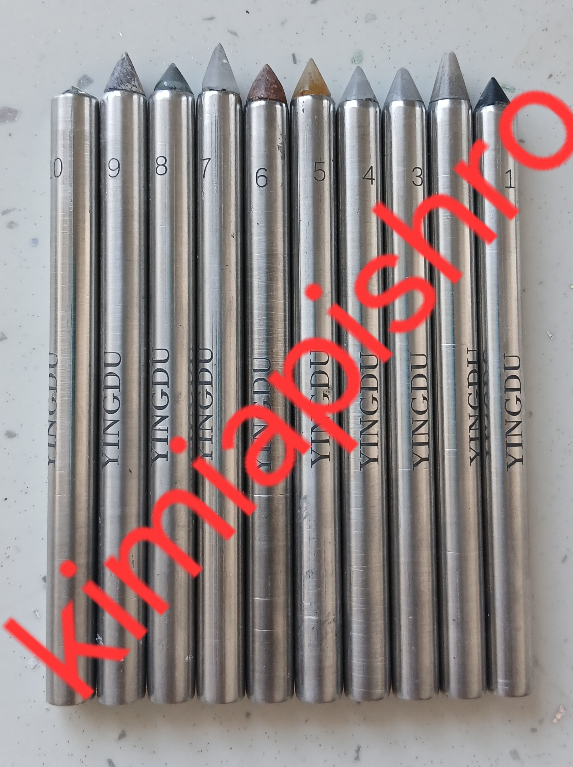 قلم سختی سنج سنگ گوهرشناسی